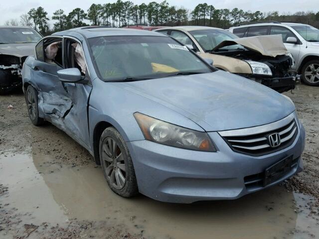 1HGCP2F84BA021644 - 2011 HONDA ACCORD EXL BLUE photo 1