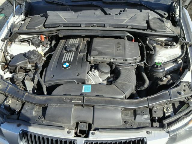 WBAVB735X8KY64454 - 2008 BMW 335 I SILVER photo 7