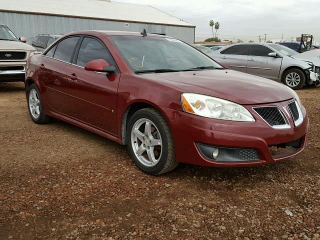 1G2ZK57K594227667 - 2009 PONTIAC G6 GT BURGUNDY photo 1