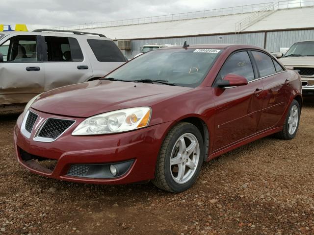 1G2ZK57K594227667 - 2009 PONTIAC G6 GT BURGUNDY photo 2