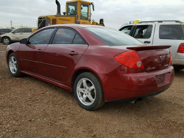 1G2ZK57K594227667 - 2009 PONTIAC G6 GT BURGUNDY photo 3