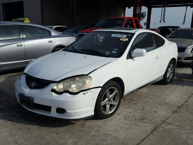 JH4DC54854S010411 - 2004 ACURA RSX WHITE photo 2