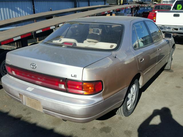 JT2SK12E4R0271358 - 1994 TOYOTA CAMRY LE GOLD photo 4