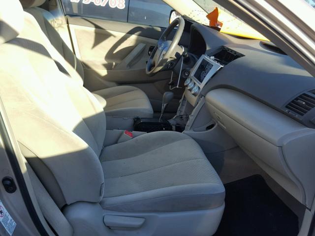 4T1BE46K07U587633 - 2007 TOYOTA CAMRY NEW TAN photo 5