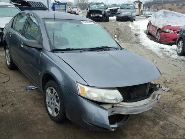 1G8AJ52F24Z196549 - 2004 SATURN ION LEVEL GRAY photo 1