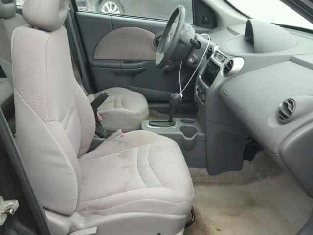 1G8AJ52F24Z196549 - 2004 SATURN ION LEVEL GRAY photo 5