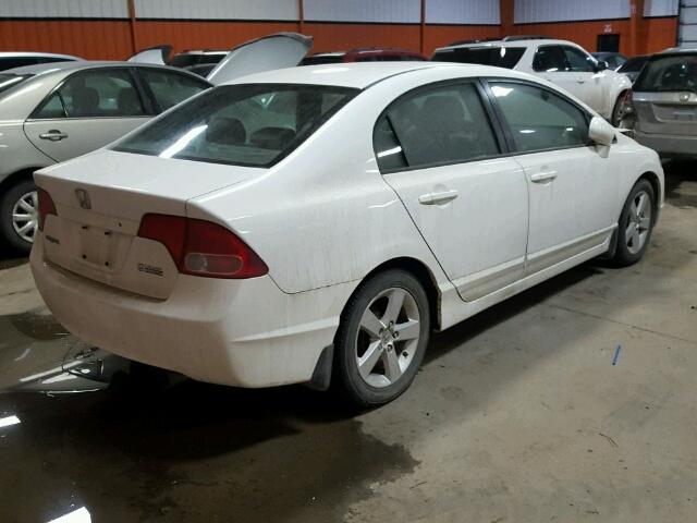 2HGFA16507H021812 - 2007 HONDA CIVIC LX WHITE photo 4