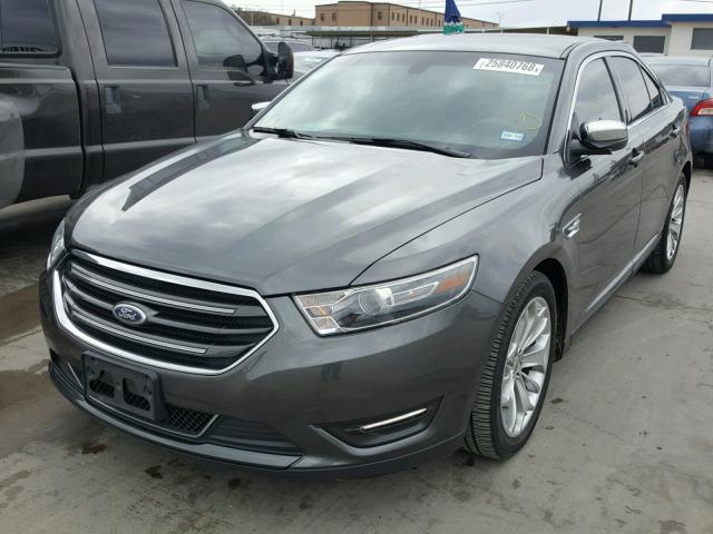 1FAHP2F90FG148848 - 2015 FORD TAURUS LIM GRAY photo 2