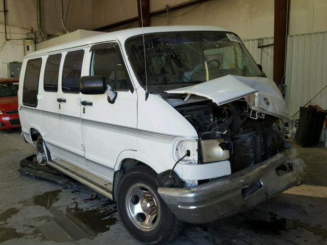 2B6HB21X0VK601830 - 1997 DODGE RAM VAN B2 WHITE photo 1