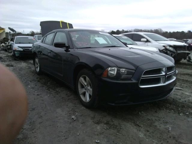 2C3CDXBG3DH526939 - 2013 DODGE CHARGER SE BLACK photo 1