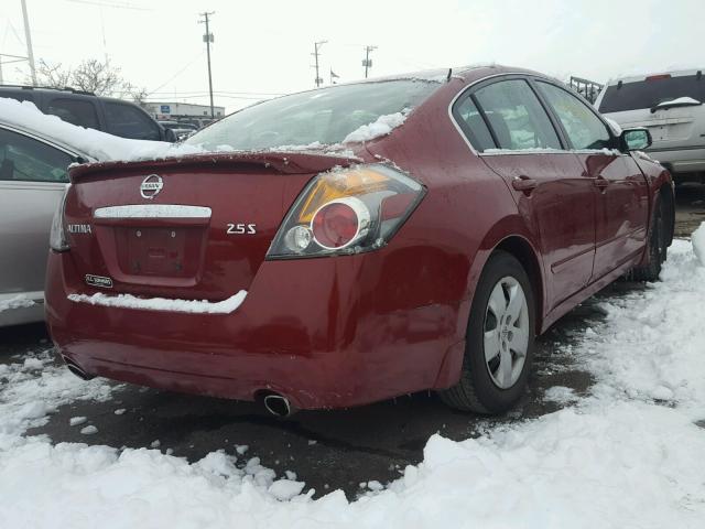 1N4AL21E57C197621 - 2007 NISSAN ALTIMA 2.5 RED photo 4