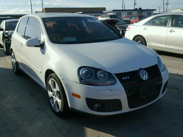 WVWEV71K77W270446 - 2007 VOLKSWAGEN NEW GTI WHITE photo 1