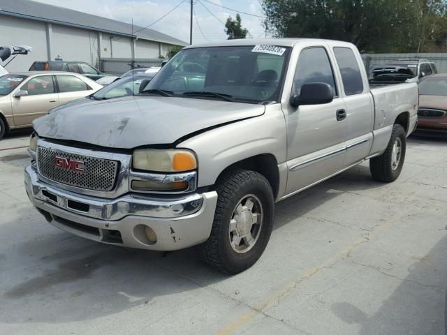 2GTEK19T841197044 - 2004 GMC NEW SIERRA BEIGE photo 2