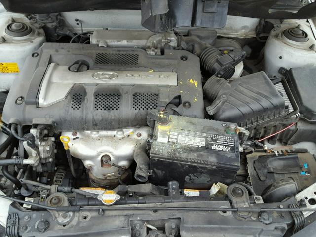 KMHDN46D56U357319 - 2006 HYUNDAI ELANTRA GL SILVER photo 7