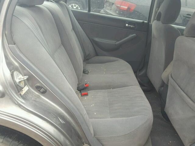 2HGES26765H597451 - 2005 HONDA CIVIC EX ნაცრისფერი ფოტო 6