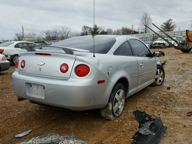 1G1AD1F50A7176856 - 2010 CHEVROLET COBALT 1LT SILVER photo 4