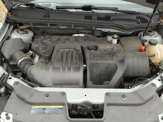 1G1AD1F50A7176856 - 2010 CHEVROLET COBALT 1LT SILVER photo 7