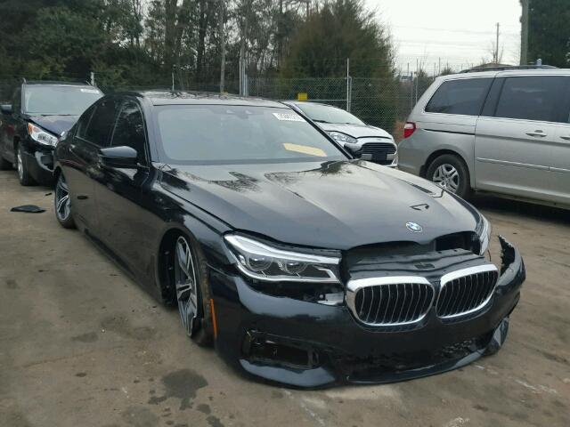 WBA7F0C53HGM21070 - 2017 BMW 750 I BLACK photo 1