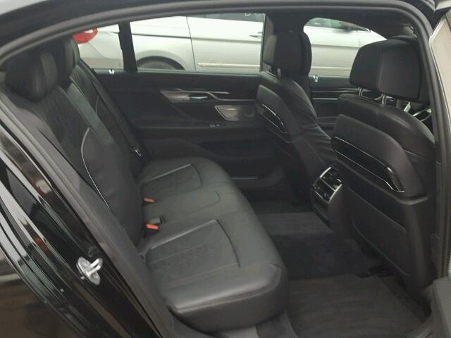 WBA7F0C53HGM21070 - 2017 BMW 750 I BLACK photo 6