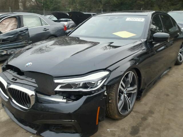 WBA7F0C53HGM21070 - 2017 BMW 750 I BLACK photo 9