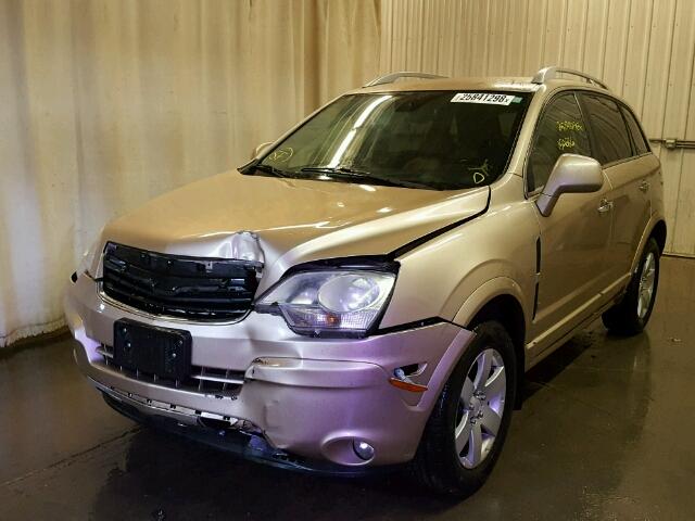 3GSDL637X8S628211 - 2008 SATURN VUE XR GOLD photo 2