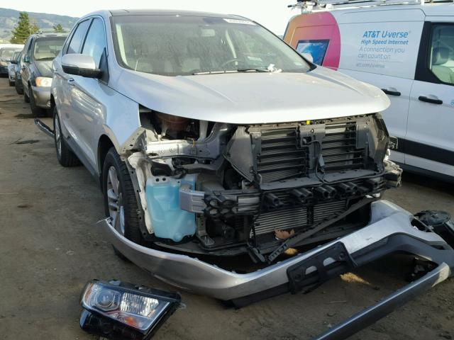 2FMPK3J90GBC67313 - 2016 FORD EDGE SEL WHITE photo 1