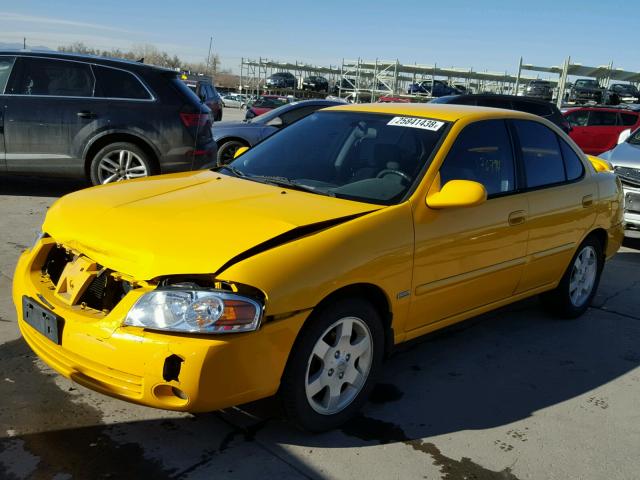 3N1CB51D56L532333 - 2006 NISSAN SENTRA 1.8 YELLOW photo 2