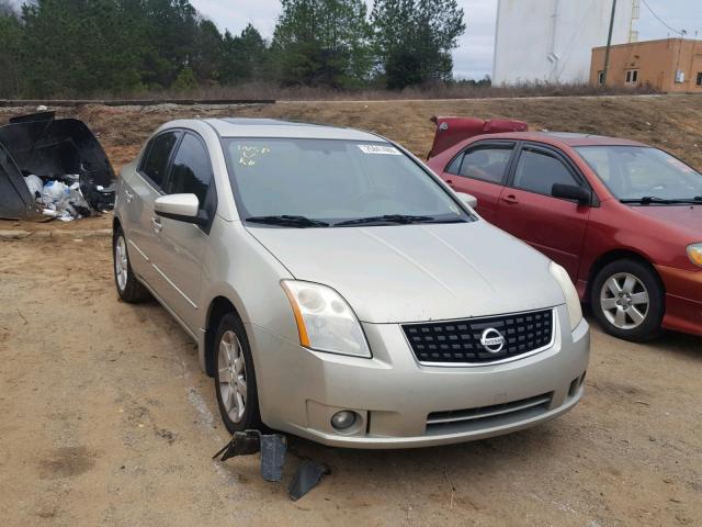 3N1AB61E18L640330 - 2008 NISSAN SENTRA 2.0 BEIGE photo 1