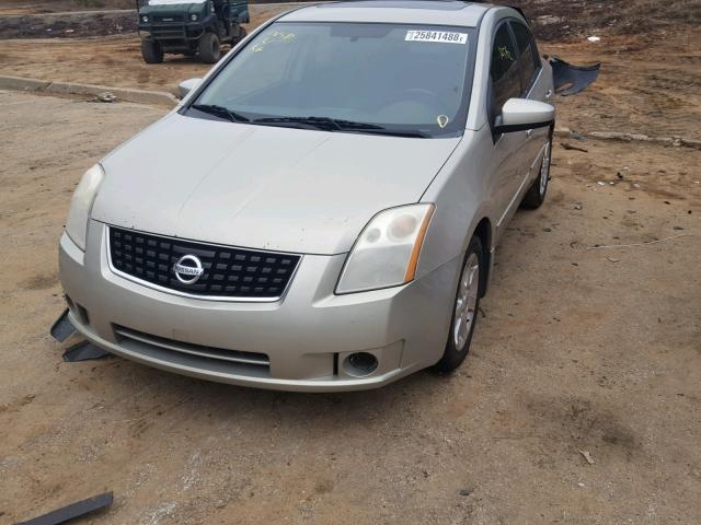 3N1AB61E18L640330 - 2008 NISSAN SENTRA 2.0 BEIGE photo 2