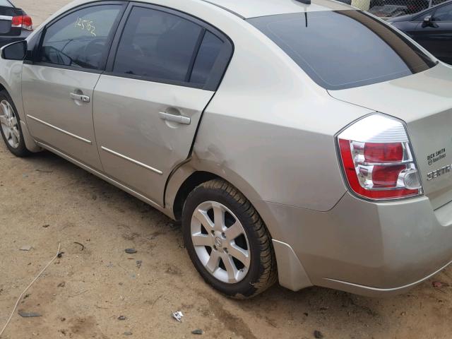 3N1AB61E18L640330 - 2008 NISSAN SENTRA 2.0 BEIGE photo 9