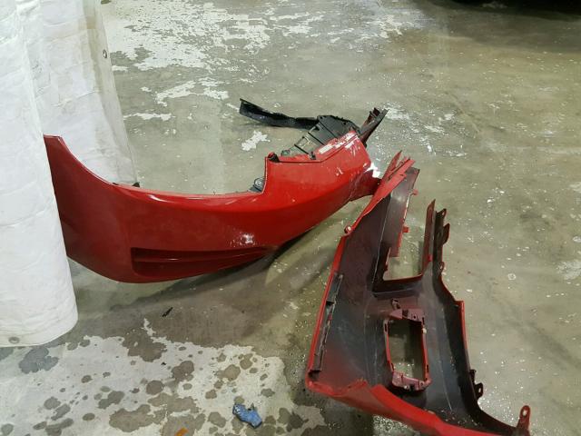 2HGFG12819H500256 - 2009 HONDA CIVIC EX წითელი ფოტო 9