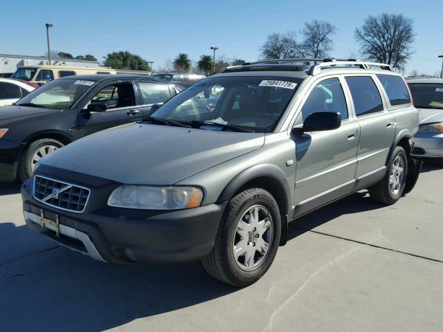 YV4SZ592661225684 - 2006 VOLVO XC70 GREEN photo 2