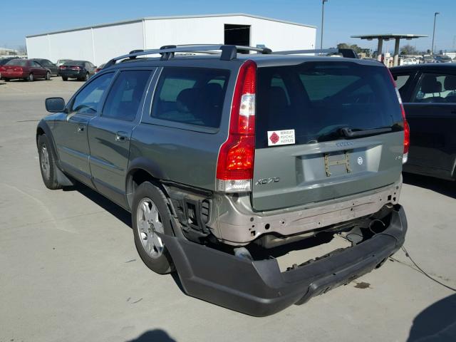 YV4SZ592661225684 - 2006 VOLVO XC70 GREEN photo 3