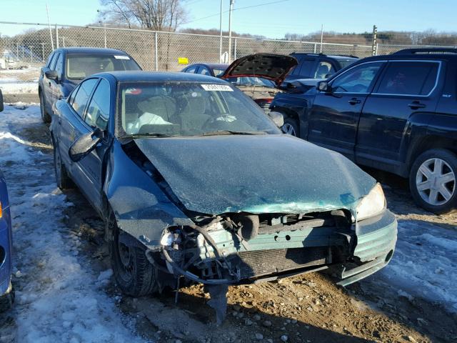 1G2NE52E7XC545544 - 1999 PONTIAC GRAND AM S GREEN photo 1