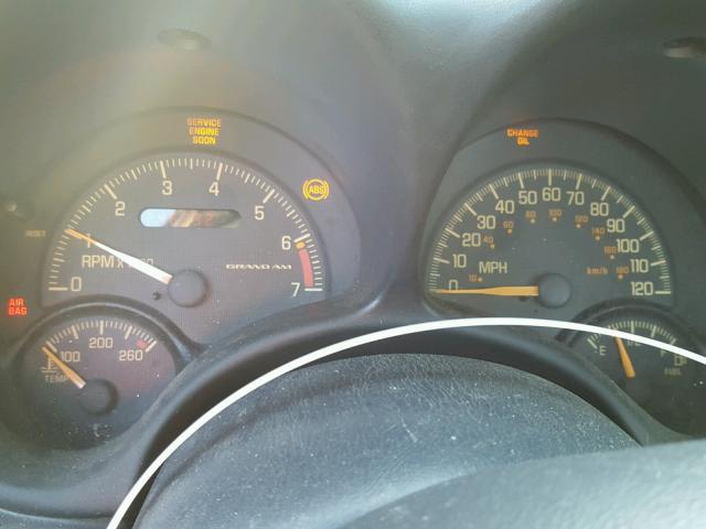 1G2NE52E7XC545544 - 1999 PONTIAC GRAND AM S GREEN photo 8