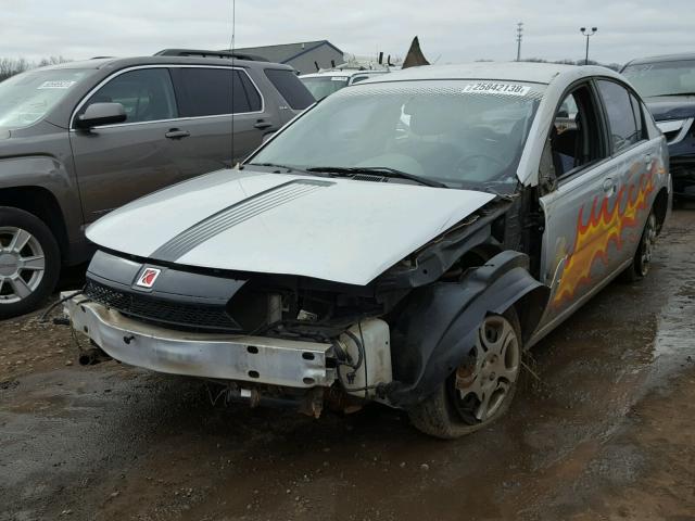 1G8AJ52F14Z119459 - 2004 SATURN ION LEVEL GRAY photo 2