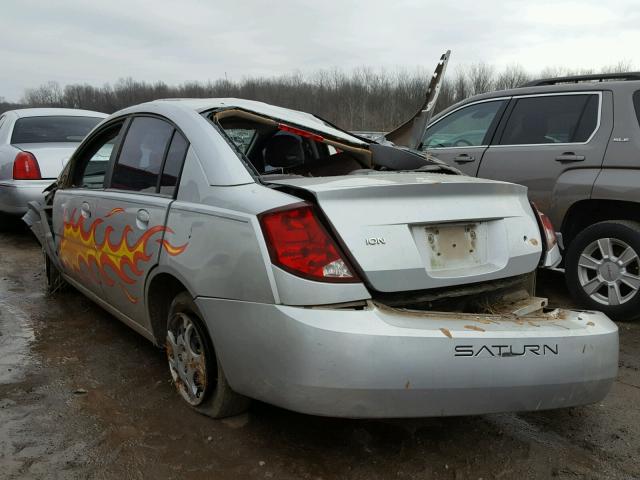 1G8AJ52F14Z119459 - 2004 SATURN ION LEVEL GRAY photo 3