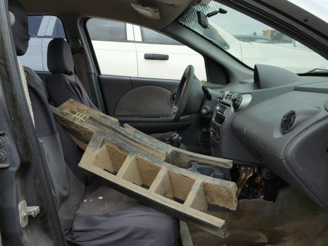 1G8AJ52F14Z119459 - 2004 SATURN ION LEVEL GRAY photo 5