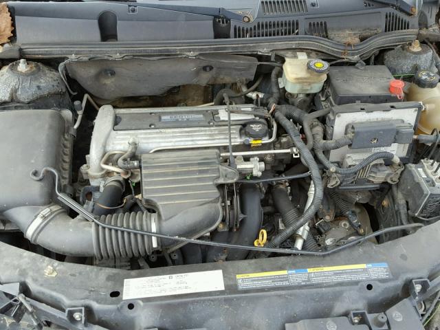 1G8AJ52F14Z119459 - 2004 SATURN ION LEVEL GRAY photo 7