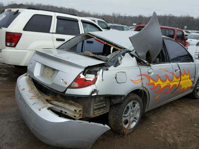 1G8AJ52F14Z119459 - 2004 SATURN ION LEVEL GRAY photo 9