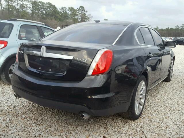 1LNHL9DR8CG804643 - 2012 LINCOLN MKS BLACK photo 4