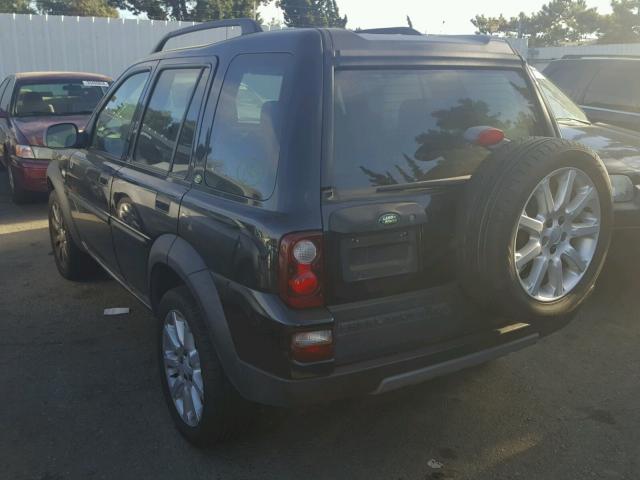 SALNE22274A433051 - 2004 LAND ROVER FREELANDER BLACK photo 3