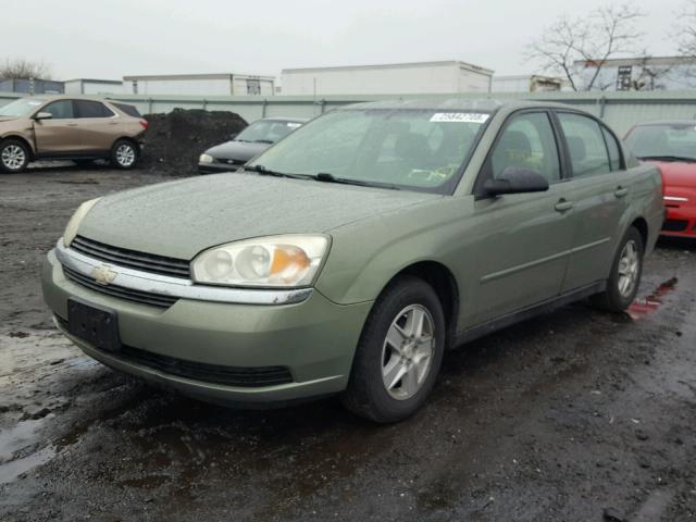 1G1ZT52874F229222 - 2004 CHEVROLET MALIBU LS GREEN photo 2