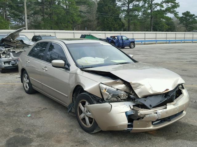 1HGCM56643A052953 - 2003 HONDA ACCORD EX GOLD photo 1