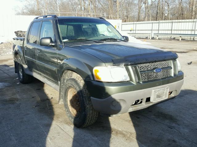 1FMZU77E43UC07649 - 2003 FORD EXPLORER S GREEN photo 1