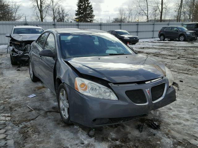 1G2ZG57N174235452 - 2007 PONTIAC G6 BASE GRAY photo 1