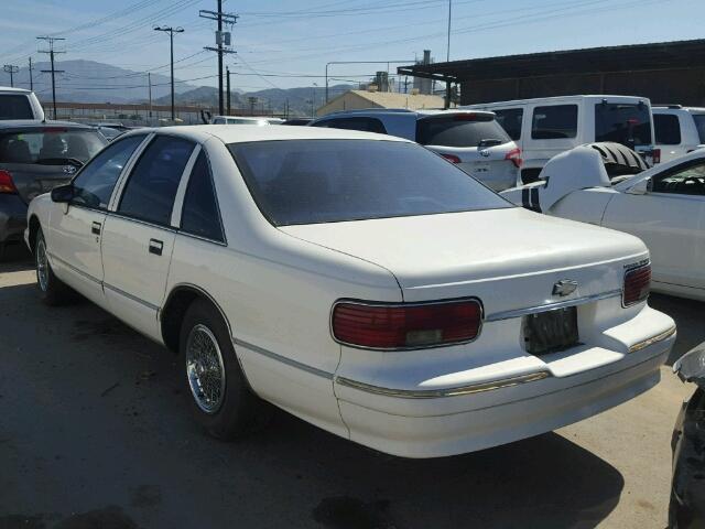1G1BL53E0PR107407 - 1993 CHEVROLET CAPRICE CL 白色 照片 3