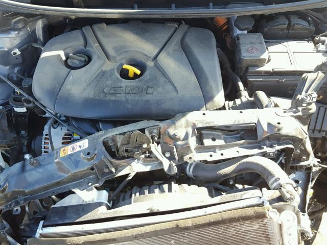 KMHD35LH2GU293678 - 2016 HYUNDAI ELANTRA GT GRAY photo 7