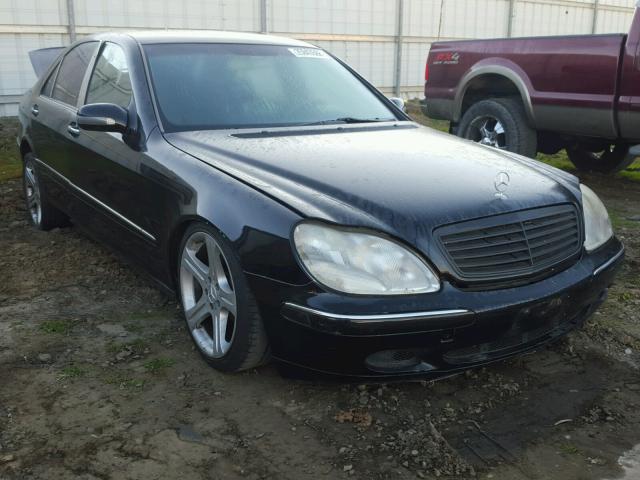 WDBNG70J6YA063627 - 2000 MERCEDES-BENZ S 430 BLACK photo 1