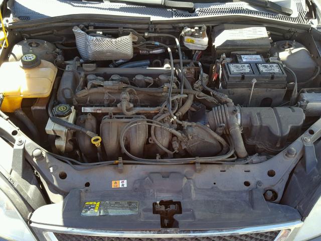 1FAHP31N87W315085 - 2007 FORD FOCUS ZX3 GRAY photo 7